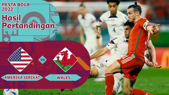 Berita motion grafis laga Grup B Piala Dunia 2022 antara Timnas Amerika Serikat melawan Timnas Wales, di mana Gareth Bale menjadi penyelamat, Selasa (22/11/2022) dinihari WIB.
