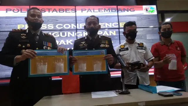 Hanya Diupah Rp100 Ribu, IRT di Palembang Nekat Jadi Kurir Narkoba