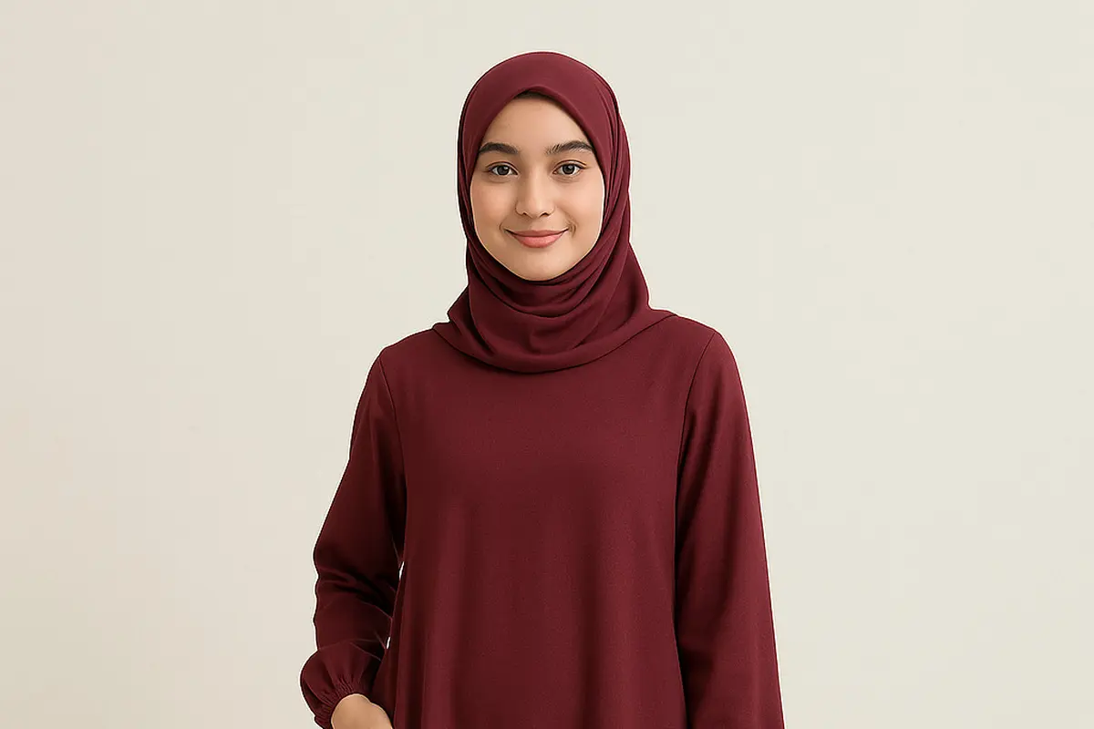 Model Gamis Burgundy Terbaru yang Kasual dan Modis untuk Semua Usia