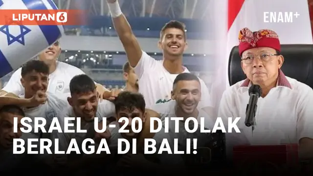 Tolak Timnas Israel U-20 Tanding di Bali, Gubernur Wayan Koster Surati Menpora