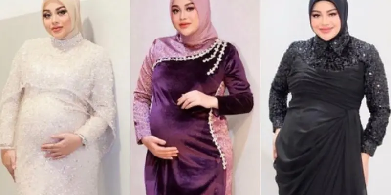 6 OOTD Aurel Hermansyah Kenakan Dress saat Hamil Cocok untuk