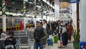 KAI berikan diskon tarif perjalanan KA saat momen Libur Natal dan Tahun Baru 2026 pada 22 Desember 2025-10 Januari 2026. (Foto: KAI)