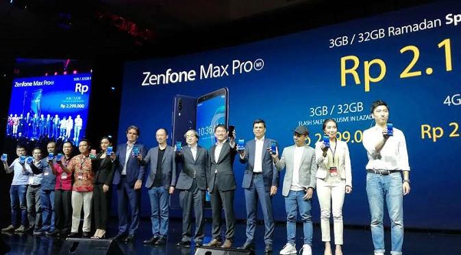 Suasana peluncuran Asus Zenfone Max Pro M1. Liputan6.com/Andina Librianty