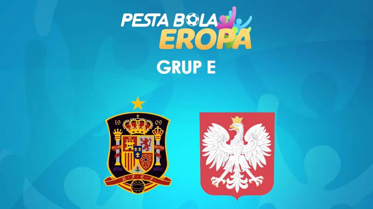 Piala Eropa - Euro 2020 Spanyol Vs Polandia