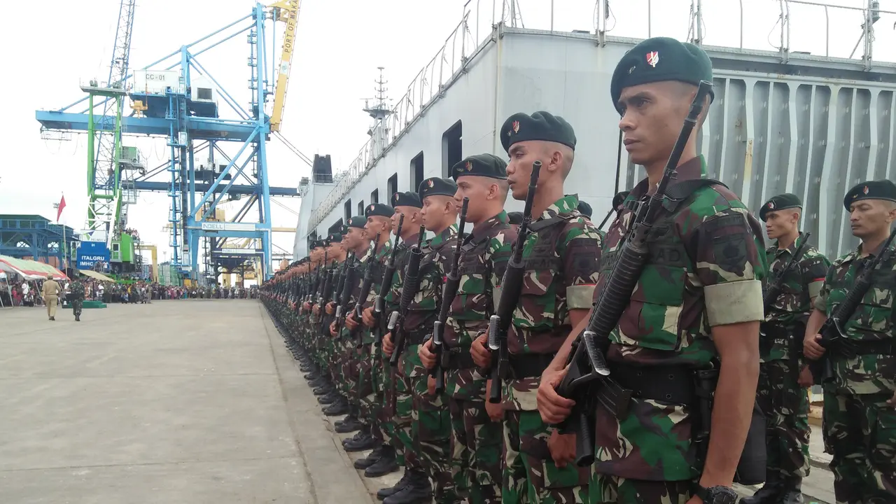 Prajurit TNI Dikirim ke Perbatasan