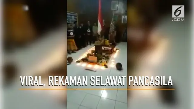 VIDEO: Viral, Rekaman Selawat Pancasila di Surabaya