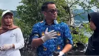 Pemprov Maluku Bareng Sekolah Rakyat Menengah Atas Tanam Mangrove Jaga Ekosistem Pesisir Teluk Ambon