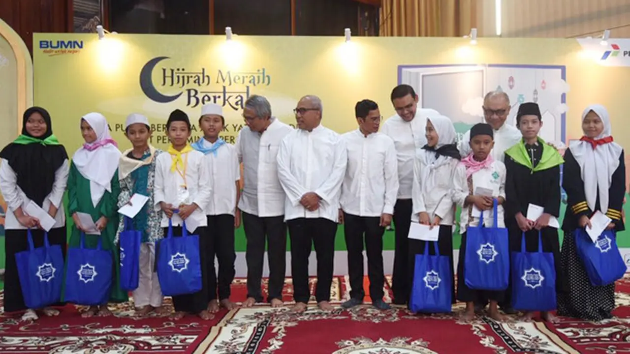Santuni 13.776 Anak Yatim, Pertamina Beri Pengalaman Unik