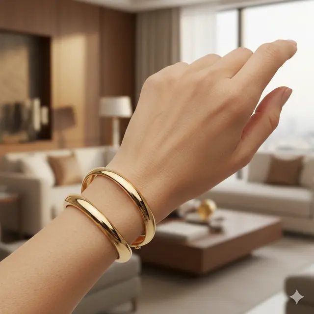 Model Gelang Emas Harian yang Nyaman untuk Ibu-Ibu 40 Tahun ke Atas