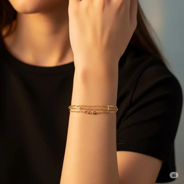 Model Gelang 15 Gram untuk Anak Remaja. Foto: Gemini