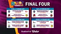 Jadwal Pertandingan Final Four Proliga 2023 Live Vidio 23 sampai 26 Februari 2023