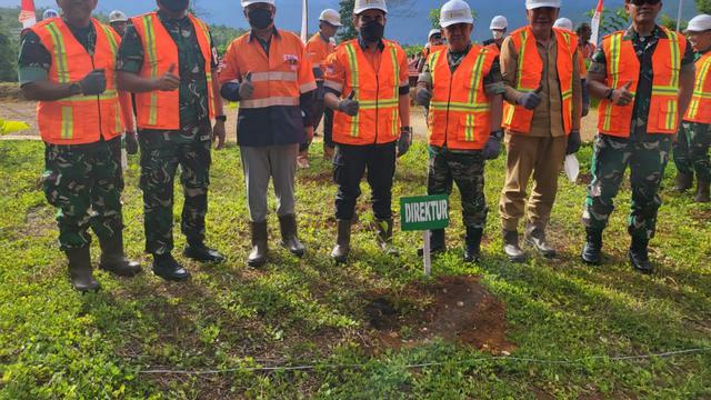 TNI menjamin stabilitas Objek Vital Nasional (Obvitnas) dan Program Proyek Strategis Nasional (PSN) smelter nikel yang sedang dibangun PT Ceria Nugraha Indotama (CNI) Group.