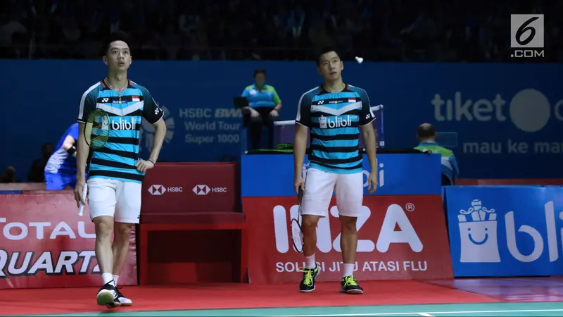 Kevin Sanjaya Sukamuljo/Marcus Fernaldi Gideon, Indonesia Open 2018