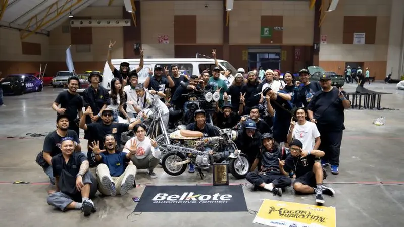 Kolaborasi Belkote dan SixtySick Pamer Motor Kustom Keren di Malaysia (ist)