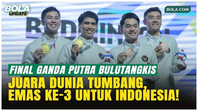 Tumbangkan Juara Dunia, Sabar/Reza Persembahkan Emas Ketiga Bulutangkis Indonesia di SEA Games 2025