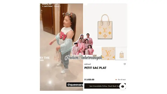 6 Koleksi Fashion Item Arsy Hermansyah Ini Ditaksir Hingga Puluhan Juta, Mewah
