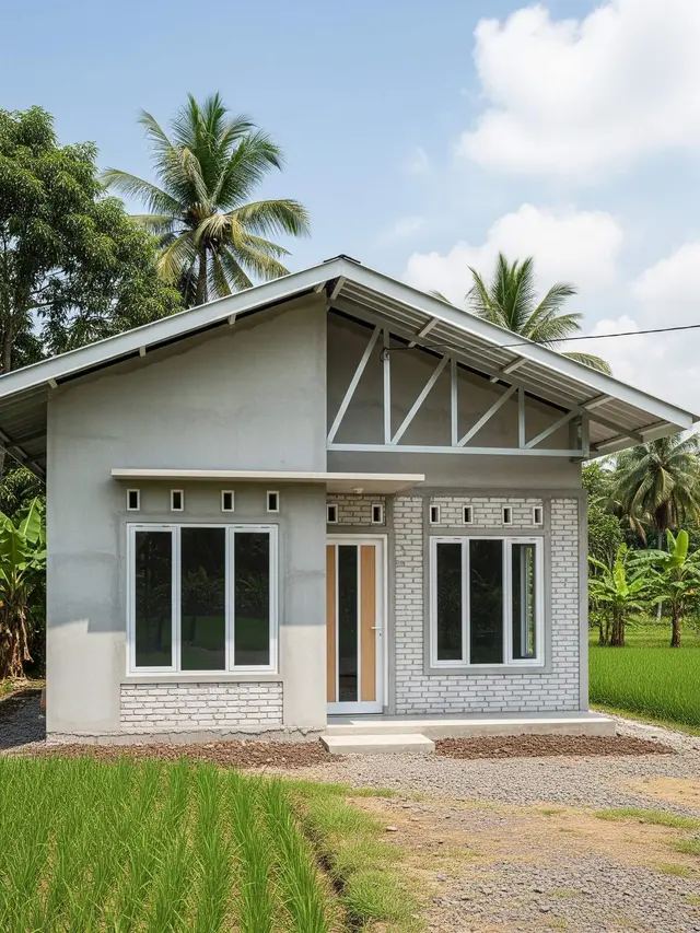 Model Rumah Semi Industrial yang Cocok di Lingkungan Pedesaan