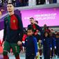 4 Fakta Menarik Ulul Albab Ibrahim, Anak Indonesia yang Digandeng Cristiano Ronaldo di Piala Dunia 2022 (IG/indonesiadoha)
