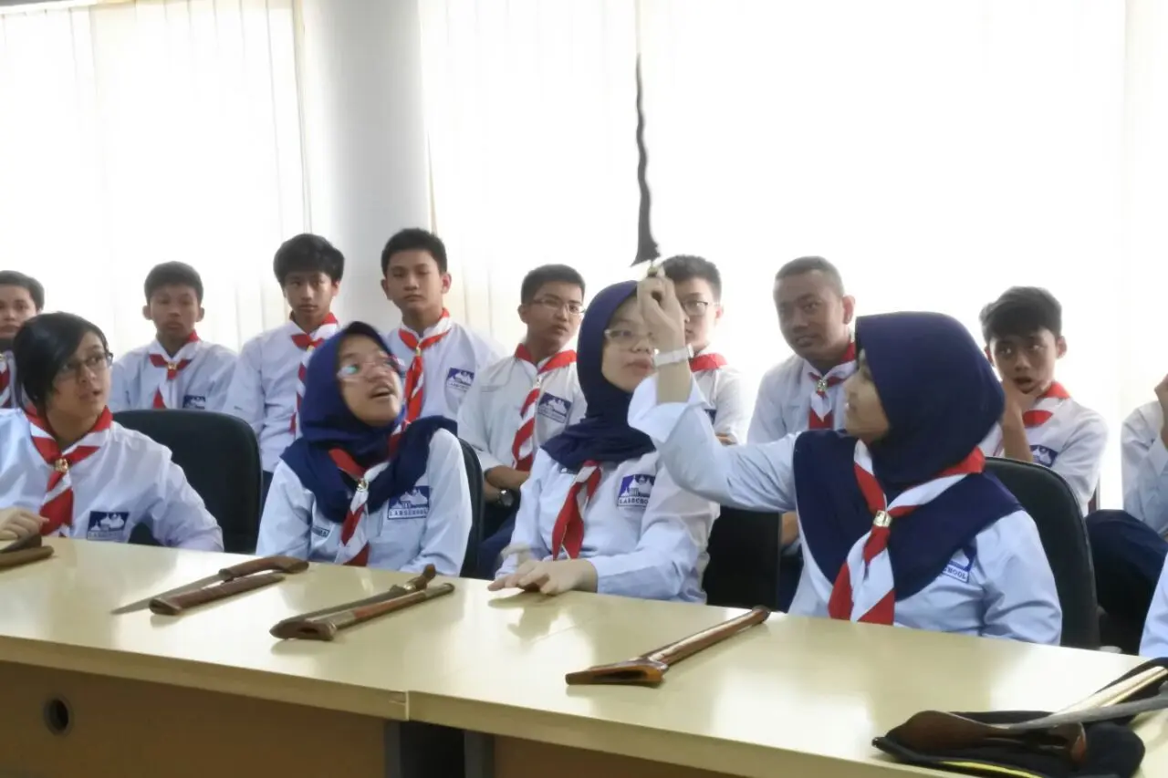 50 orang siswa yang mengikuti kegiatan ini terlihat sangat antusias. Foto: Yule