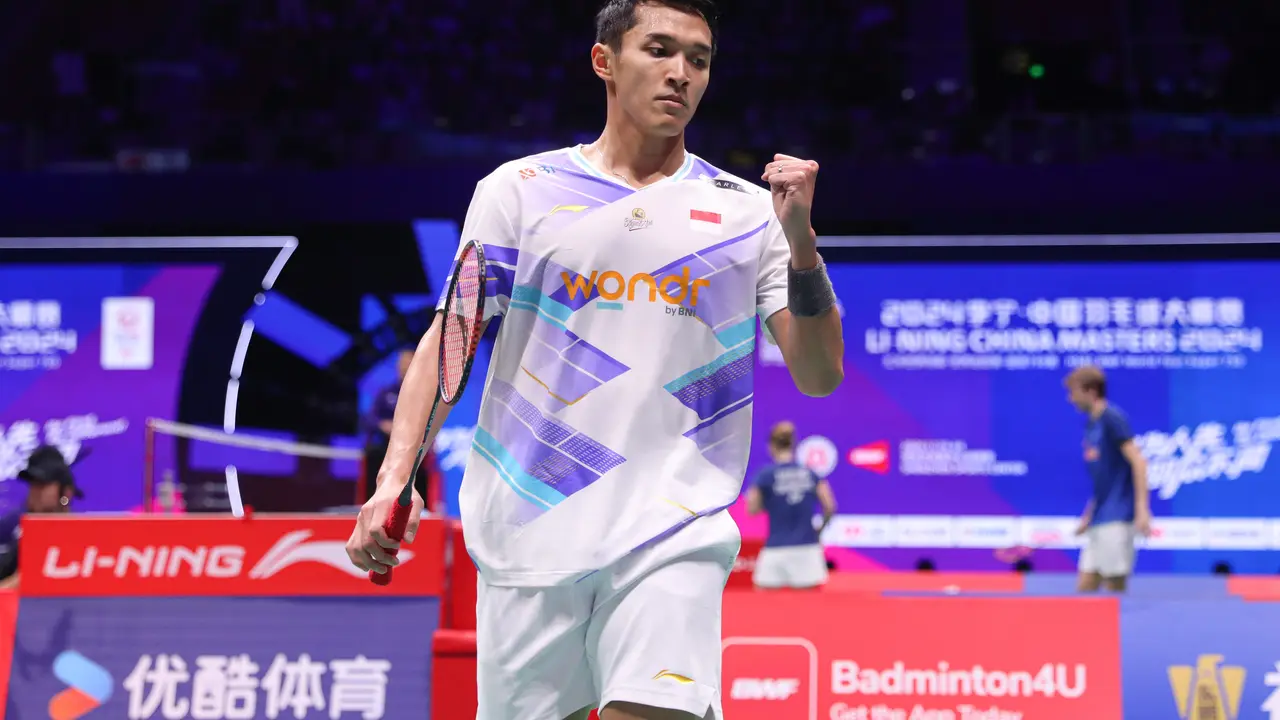 Jonatan Christie - China Masters 2024 - Bulu Tangkis