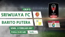 Piala Presiden 2017_Sriwijaya FC Vs Barito Putera (Bola.com/Adreanus Titus)
