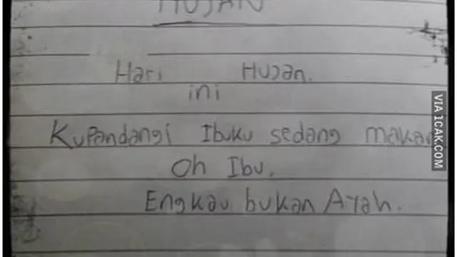 6 Puisi Anak SD untuk Orang Tua Ini Bikin Senyum