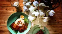 Ilustrasi Nasi Lemak. Photo by My Walking Diary on Pixabay
