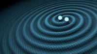Visualisasi Gelombang Gravitasi. Kredit: R. Hurt - Caltech/JPL