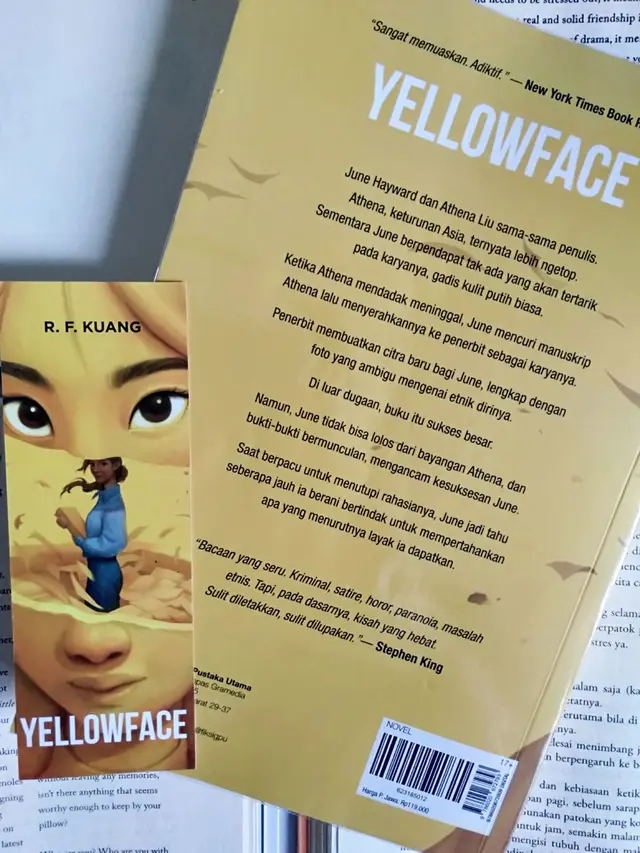 Novel Yellowface karya R.F. Kuang