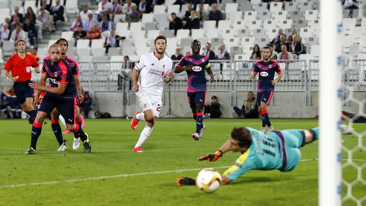 Gelandang Liverpool, Adam Lallana (Liputan6)