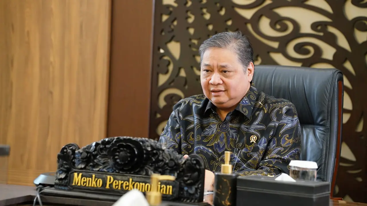 Menteri Koordinator Bidang Perekonomian Airlangga Hartarto. (Dok Kemenko Perekonomian)
