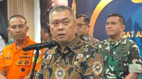 Menteri Perhubungan (Menhub) Dudy Purwagandhi secara resmi membuka Posko Angkutan Lebaran Tahun 2025 di Kantor Kemenhub, Jakarta, Jumat (21/3/2025). (Dok Kemenhub)