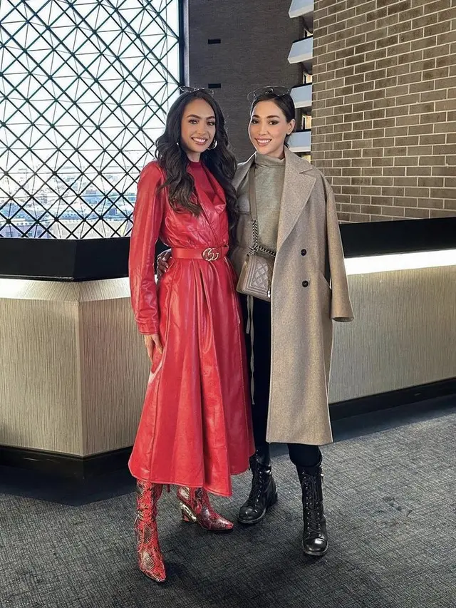 Miss Universe R'Bonney Gabriel dan Laksmi