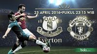 Everton vs Manchester United (Bola.com/Samsul Hadi)