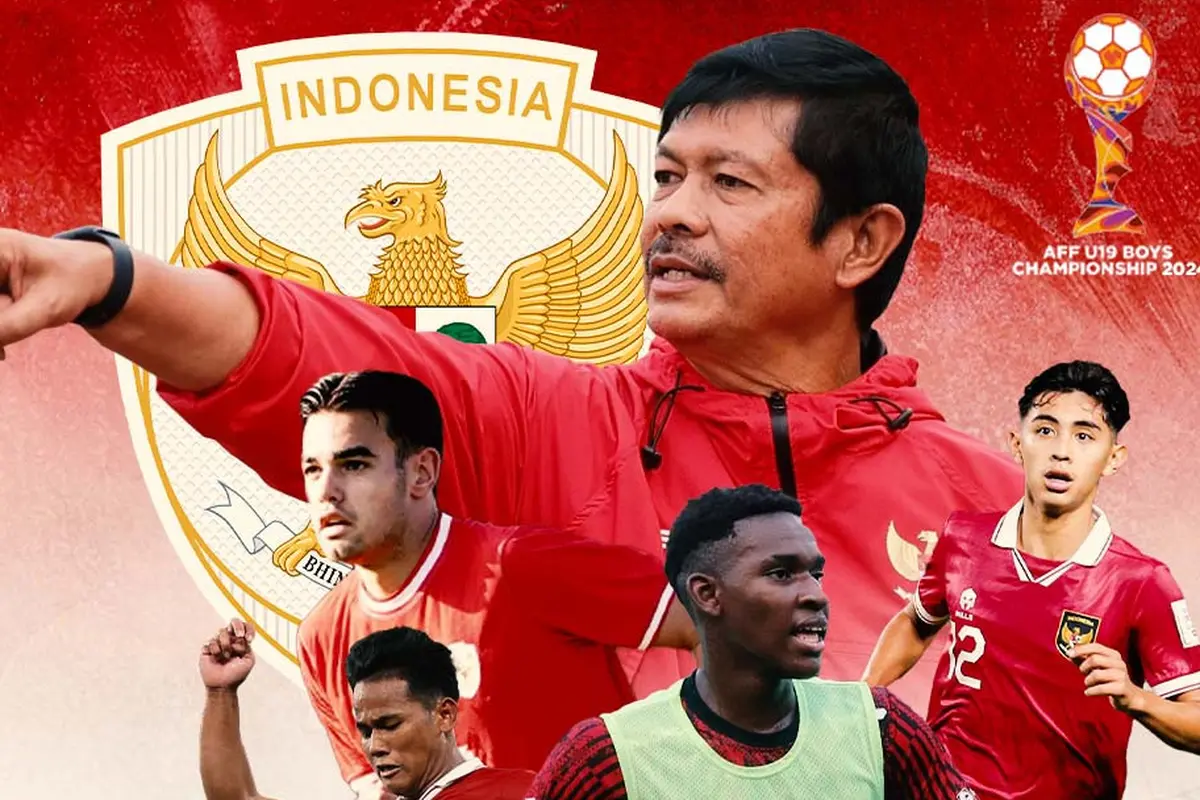 Timnas Indonesia U-19 - Ilustrasi Pelatih dan Pemain Timnas Indonesia di Piala AFF U-19 2024