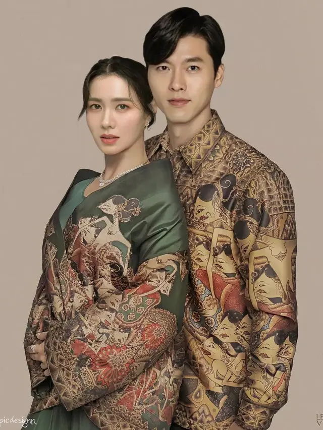 6 Editan Foto Aktor Korea Pakai Batik Bak Mau Kondangan Ini Kocak