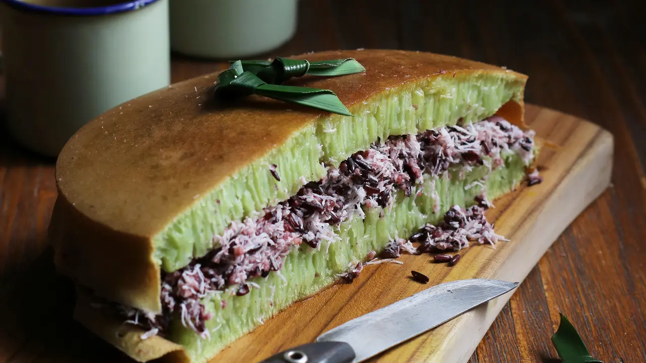 martabak manis pandan