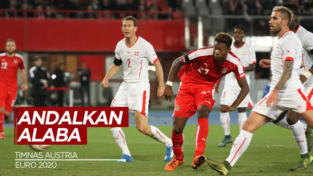 Cover Austria Andalkan David Alaba dan Marcel Sabitzer di Euro 2020
