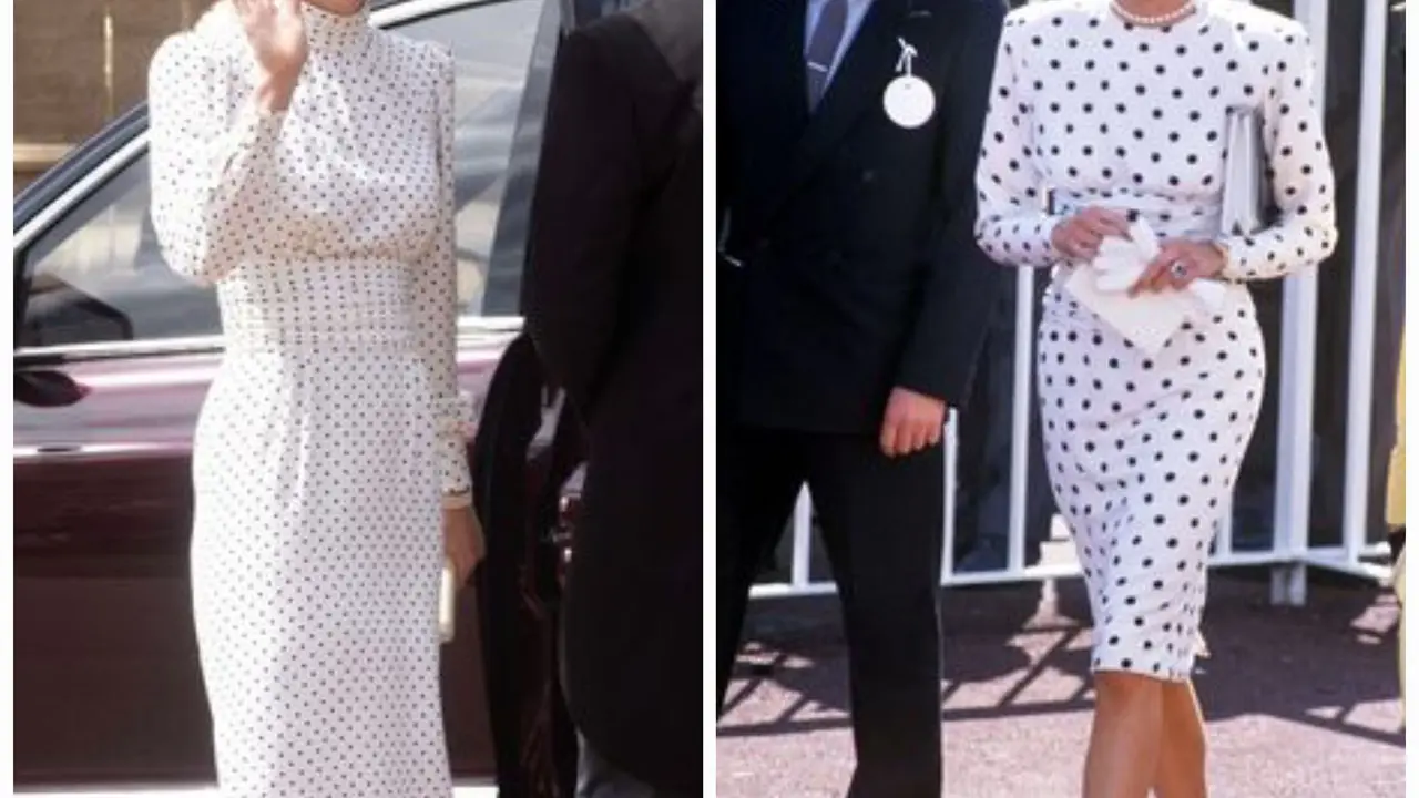 Bak Kembaran, Kate Middleton Beri Penghormatan untuk Putri Diana di Garter Day dengan Gaun Ini
