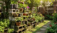 9 Cara Membuat Rak Pot dari Hebel Bekas, Estetik dan Ramah Lingkungan untuk Hunian Minimalis