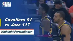 Kelima Jazz starter mencetak angka ganda yang dipimpin oleh Donovan Mitchell dengan 18 poin ketika Utah menang di jalan