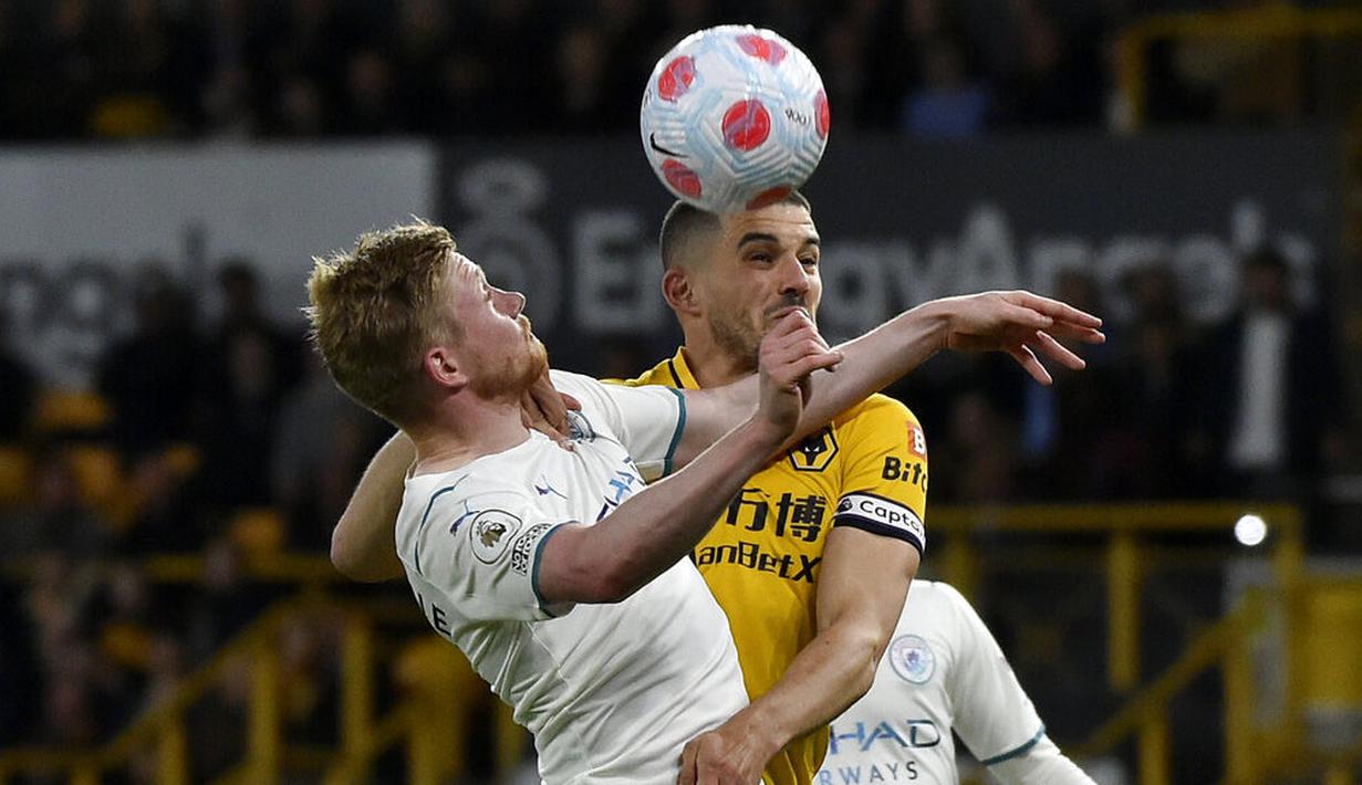 Skuad asuhan Pep Guardiola keluar sebagai pemenang dengan skor telak 5-1. (AP/Rui Vieira)