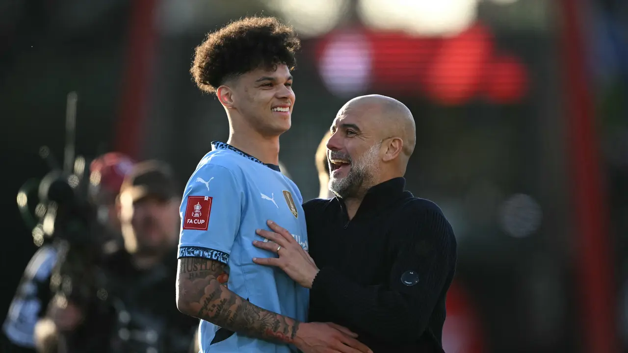 Nico O’Reilly, Pep Guardiola, Man City, Manchester City, Piala FA
