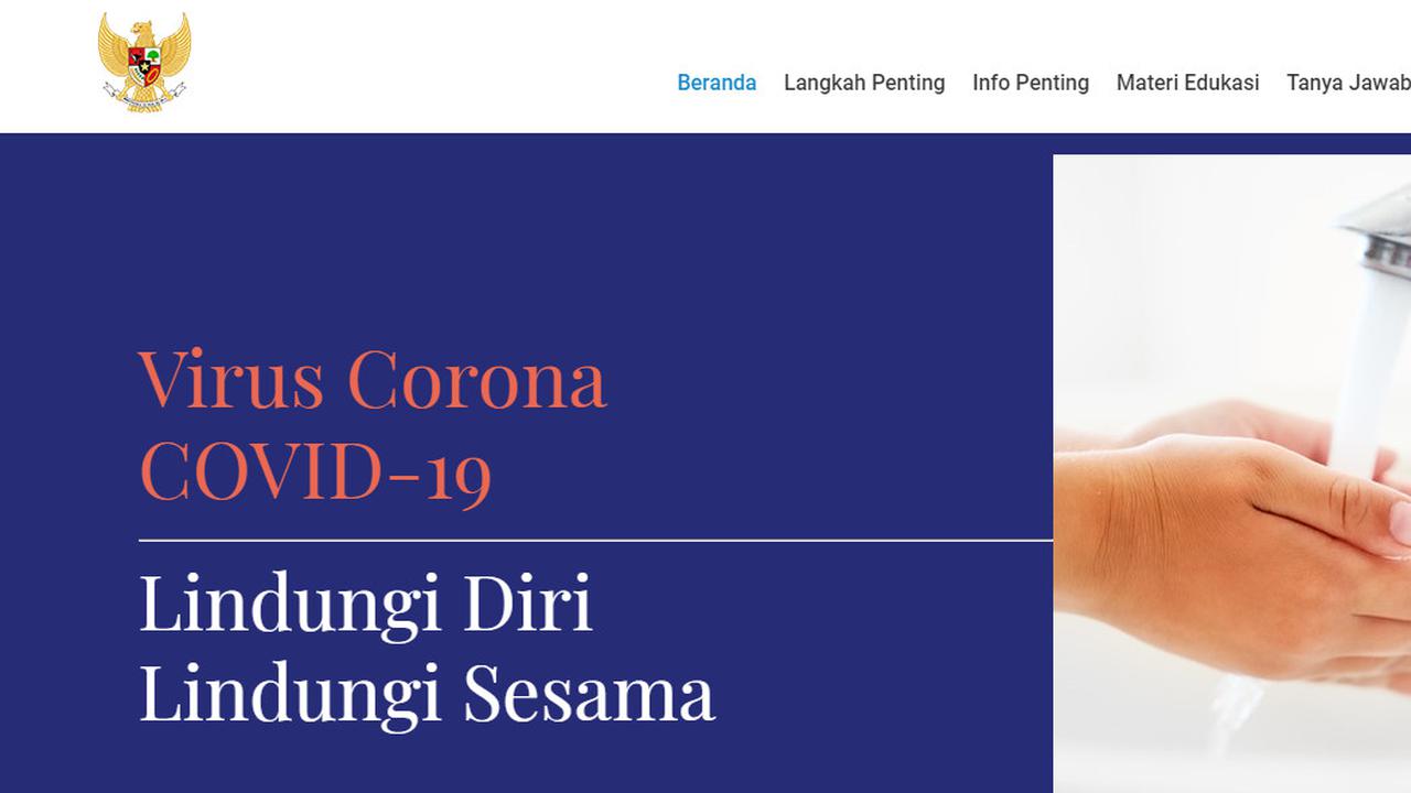Masyarakat Bisa Akses Informasi Terkini Virus Corona dari Situs Resmi COVID-19
