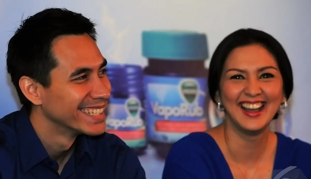 Donna Agnesia dan Darius Sinathrya (Liputan6.com/Faisal R Syam)