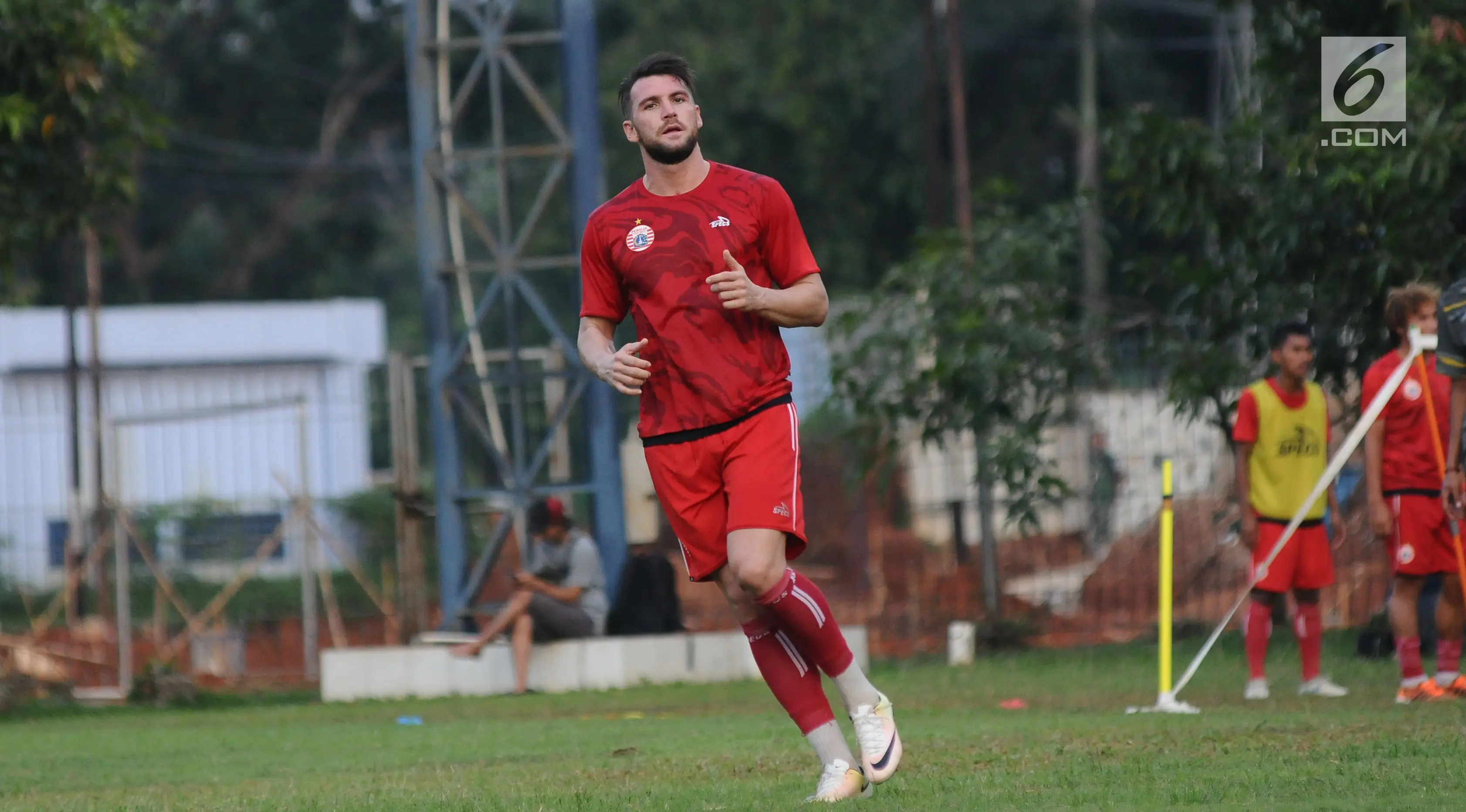 Striker anyar Persija Jakarta, Marko Simic (Liputan6.com/Helmi Fithriansyah)