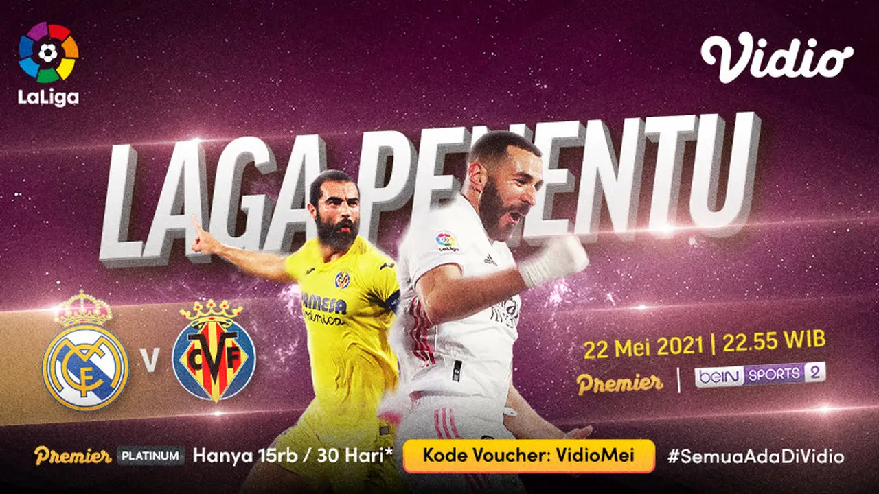 Streaming Liga Spanyol Pekan Terakhir di Vidio
