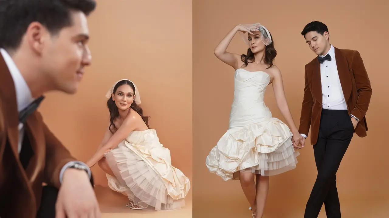 Detail Midi Dress Luna Maya Terbaru, Feminim dan Dramatis ala Desainer Ternama