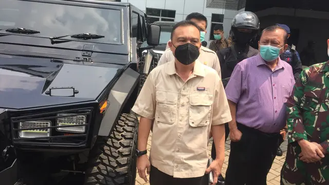 Wakil Ketua DPR RI Sufmi Dasco di RSDPAD Jakarta, Rabu (14/4/2021).