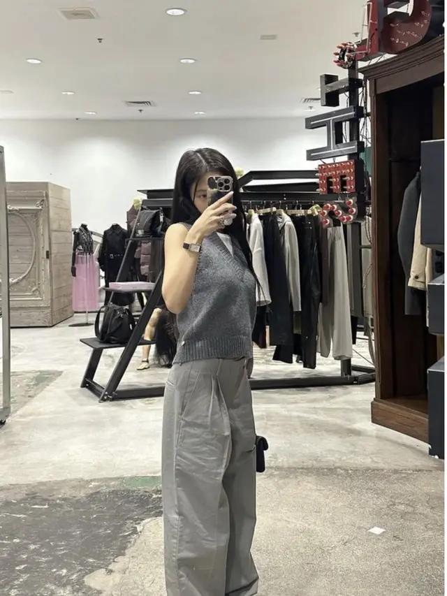 Perpaduan warna senada, tapi tak sama